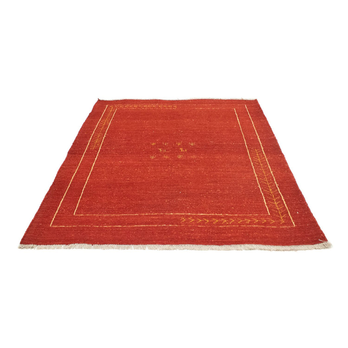 Alfombra Gabbeh - Persa - 191 x 152 cm - rojo
