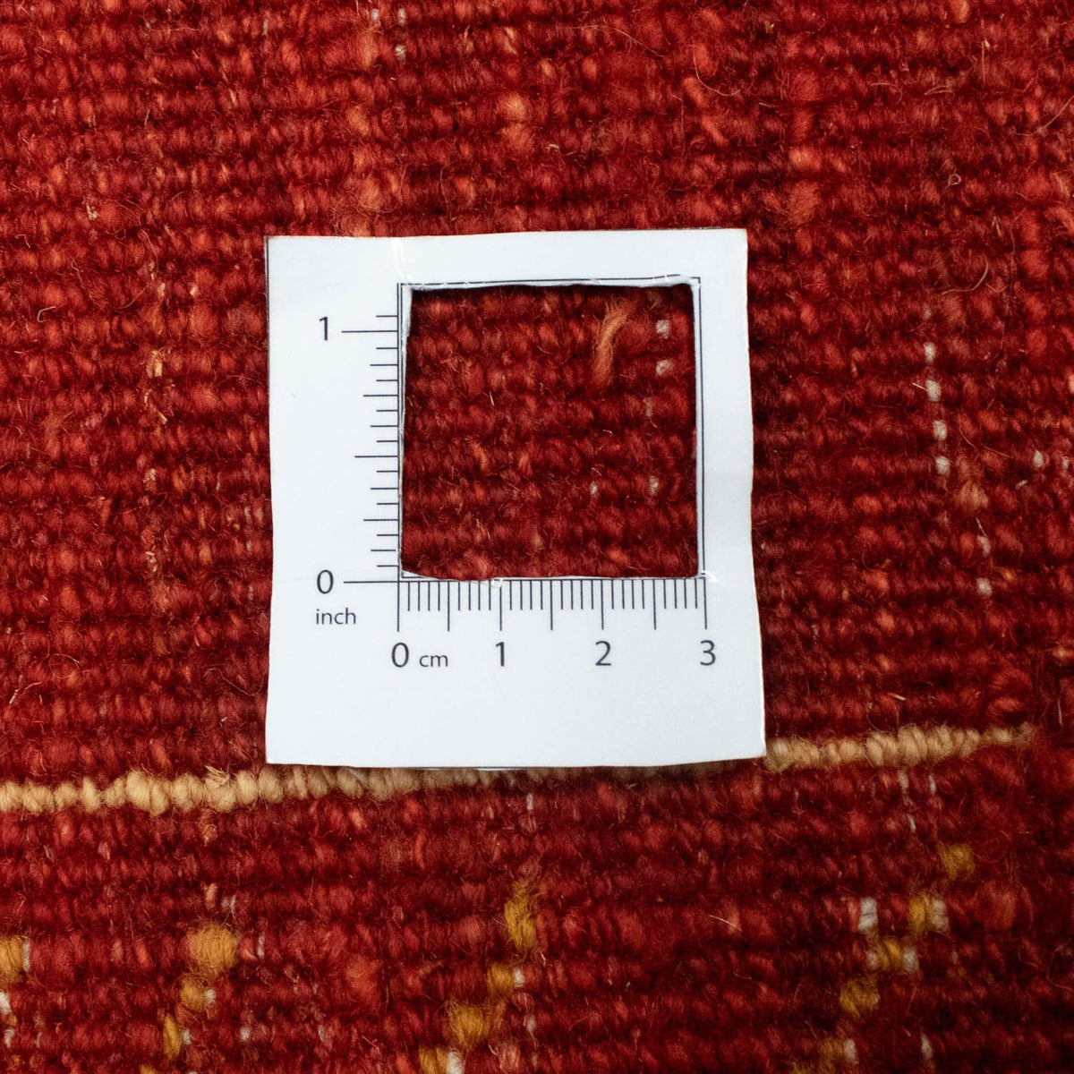 Alfombra Gabbeh - Persa - 191 x 152 cm - rojo