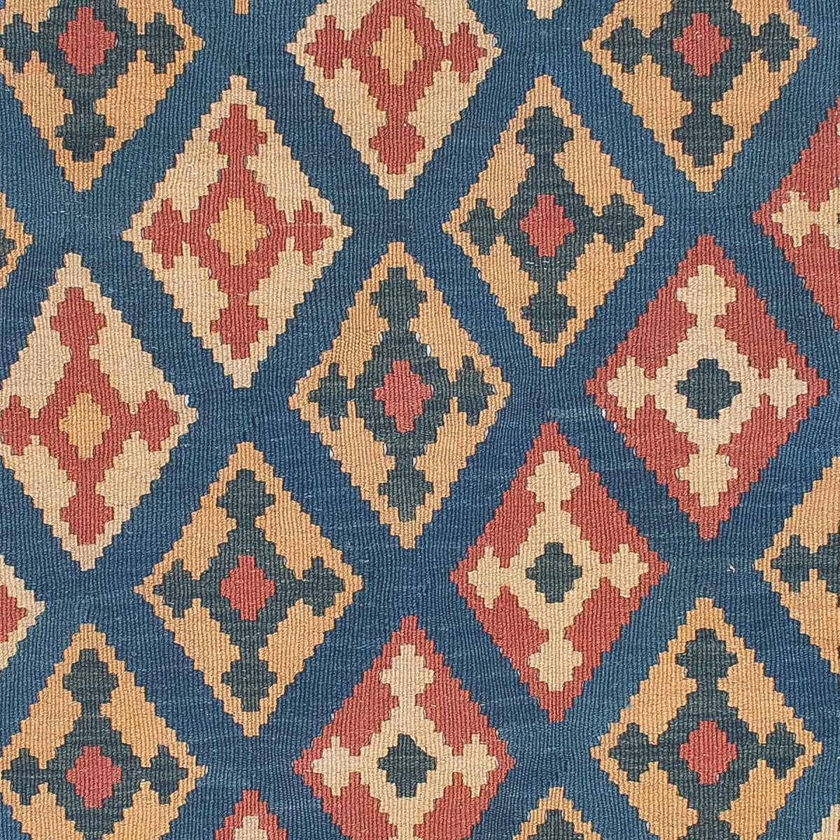Alfombra Kelim - Oriental - 193 x 124 cm - azul