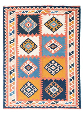 Alfombra Kelim - Oriental - 200 x 159 cm - azul