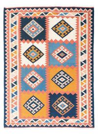 Alfombra Kelim - Oriental - 200 x 159 cm - azul