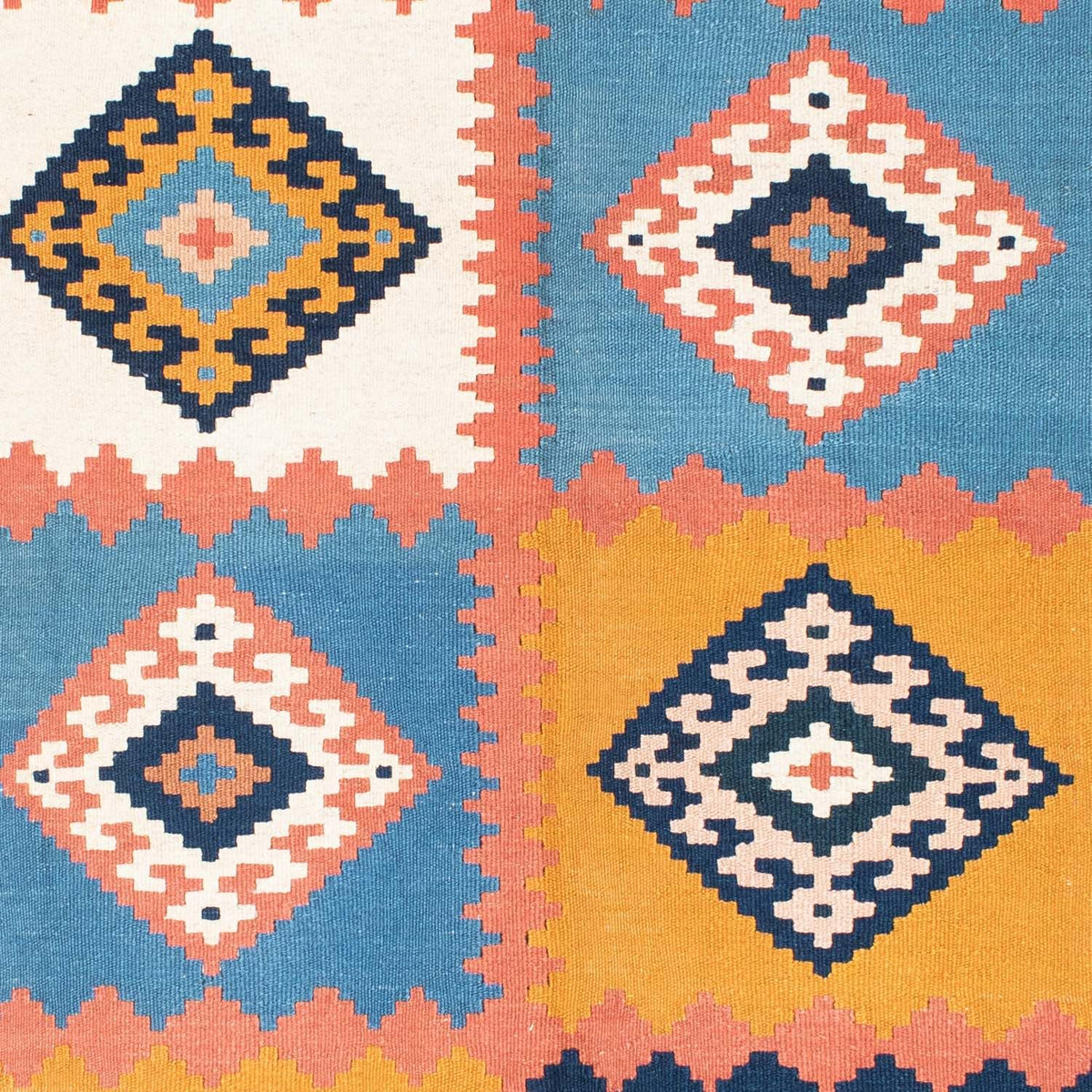 Alfombra Kelim - Oriental - 200 x 159 cm - azul