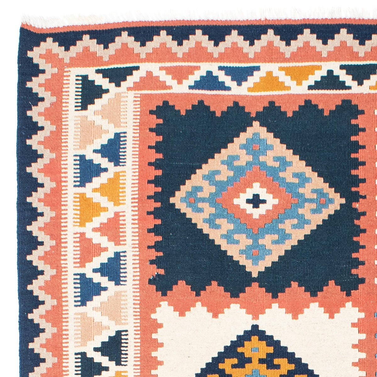 Alfombra Kelim - Oriental - 200 x 159 cm - azul