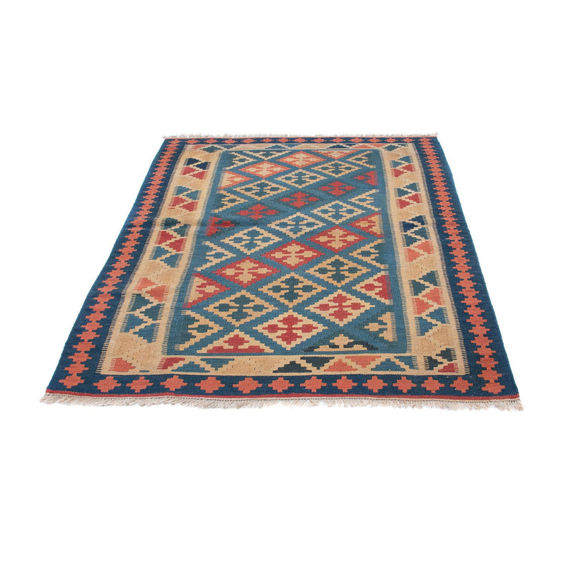 Alfombra Kelim - Oriental - 168 x 118 cm - azul