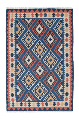 Alfombra Kelim - Oriental - 172 x 115 cm - azul