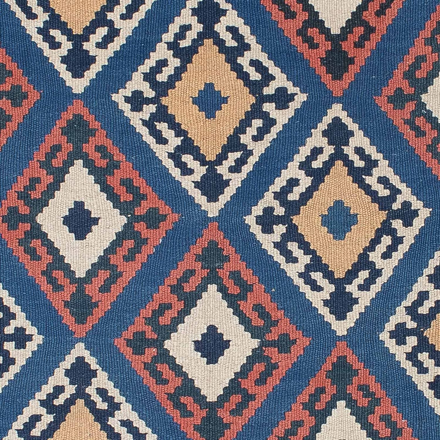 Alfombra Kelim - Oriental - 172 x 115 cm - azul