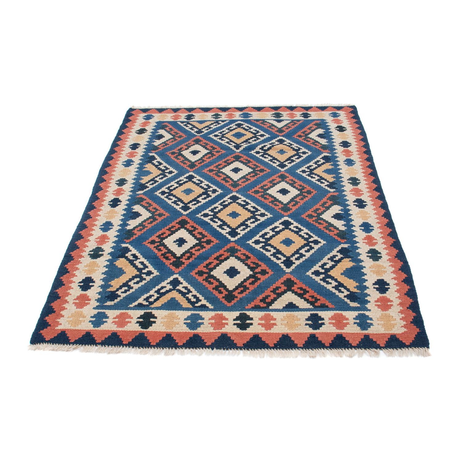 Alfombra Kelim - Oriental - 172 x 115 cm - azul
