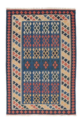 Alfombra Kelim - Oriental - 180 x 114 cm - azul