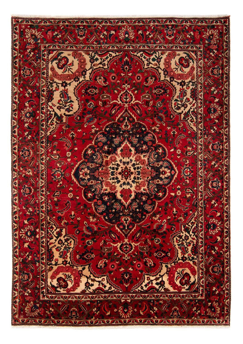Alfombra persa - Nómada - 362 x 258 cm - rojo oscuro