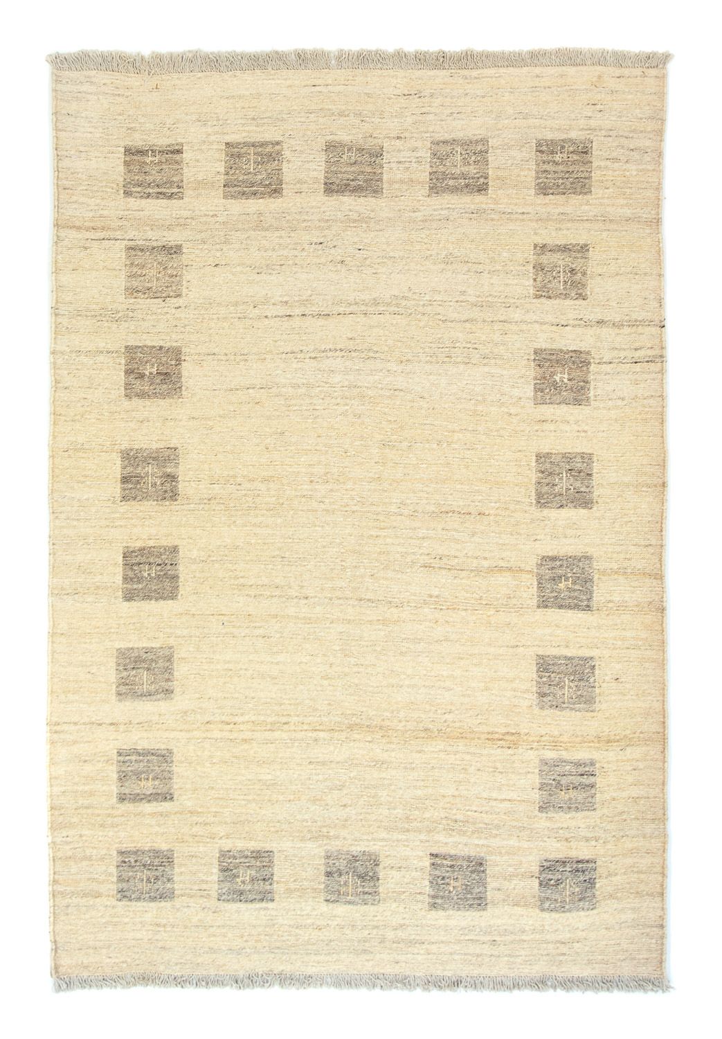 Alfombra Gabbeh - Persa - 183 x 121 cm - beige