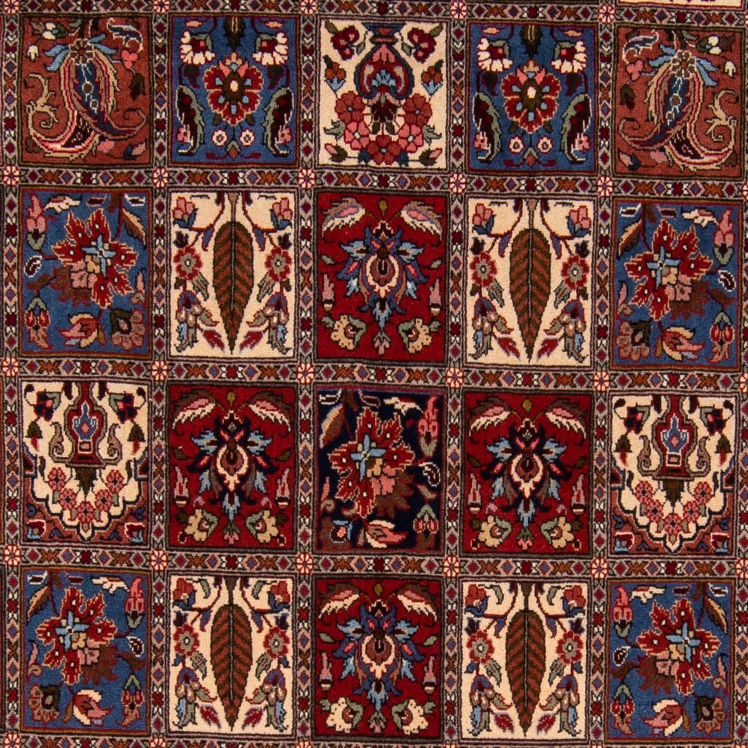 Alfombra persa - Nómada - 353 x 250 cm - marrón