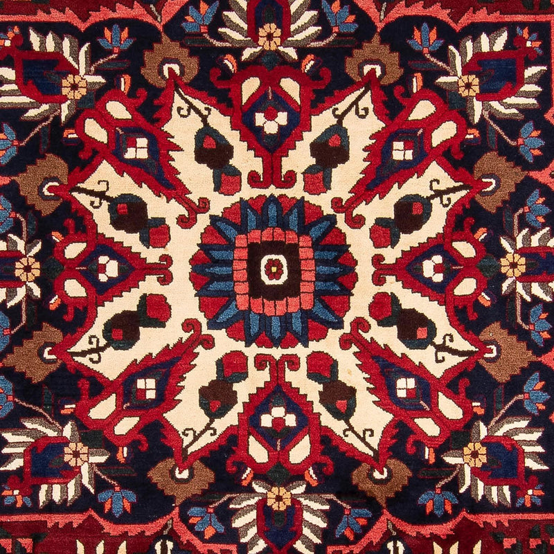 Alfombra persa - Nómada - 360 x 268 cm - rojo oscuro