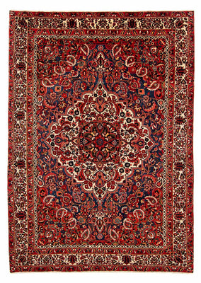 Alfombra persa - Nómada - 375 x 272 cm - rojo oscuro