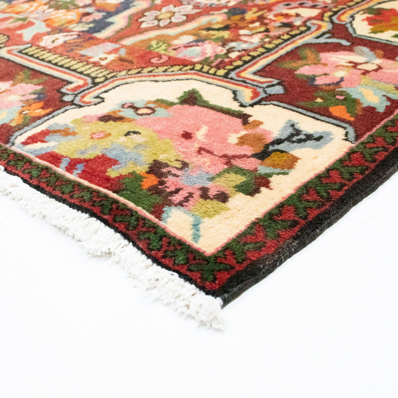 Alfombra persa - Nómada - 197 x 136 cm - rojo oscuro