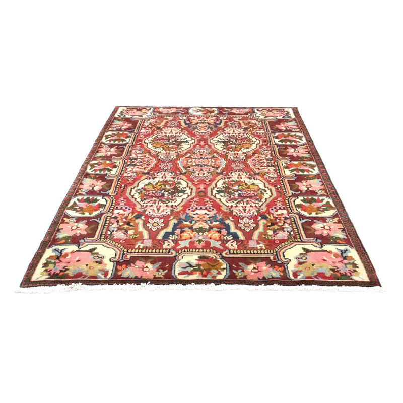 Alfombra persa - Nómada - 197 x 136 cm - rojo oscuro