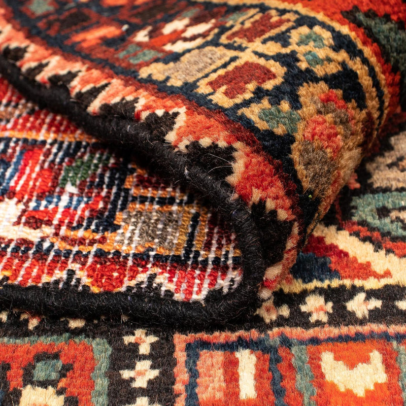 Alfombra persa - Nómada - 351 x 302 cm - rojo oscuro