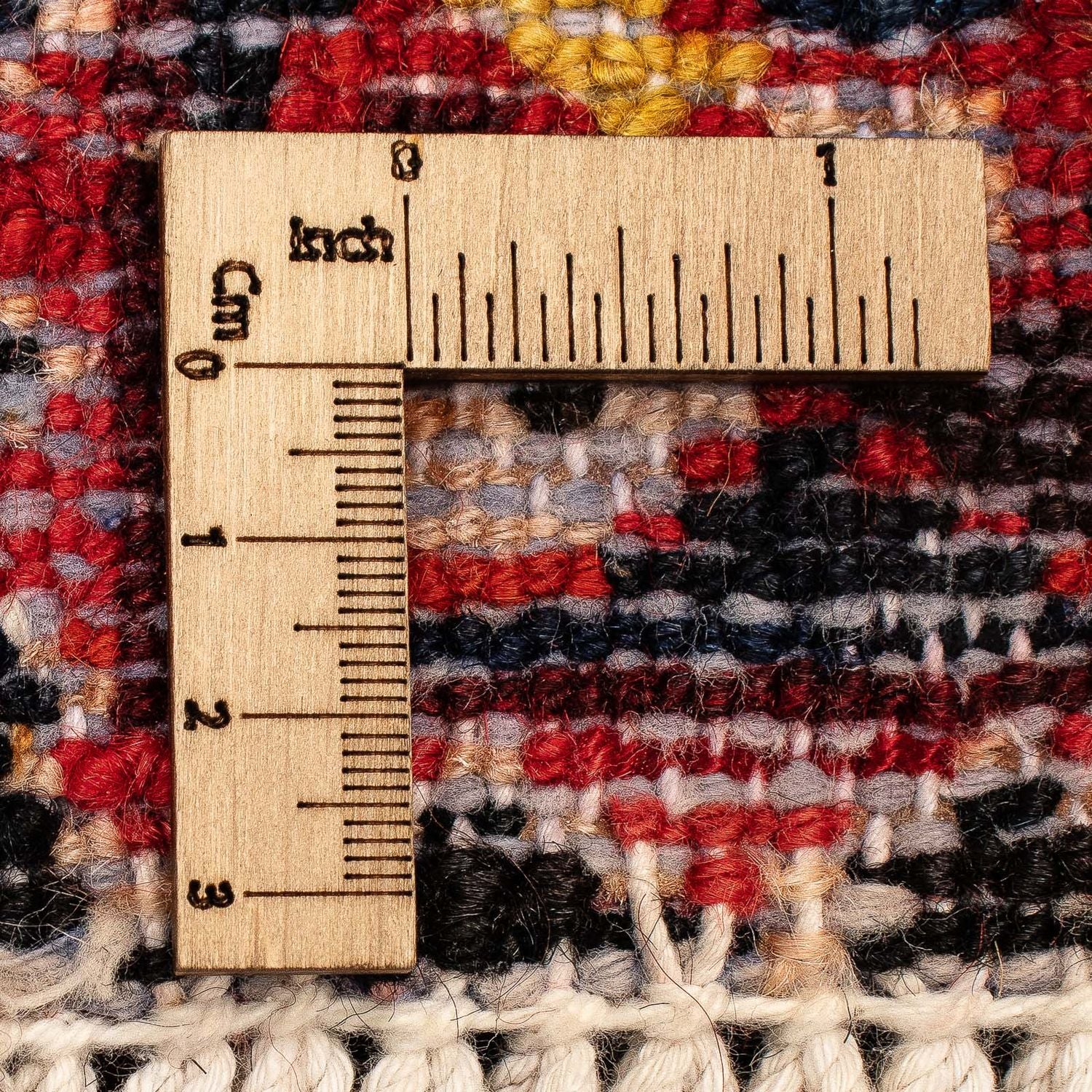 Alfombra persa - Nómada - 351 x 302 cm - rojo oscuro