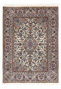 Alfombra persa - Keshan - 140 x 100 cm - beige