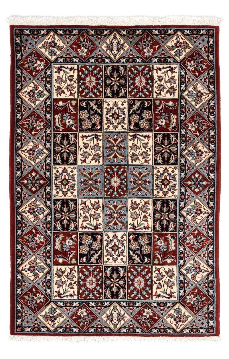 Alfombra persa - Keshan - 154 x 97 cm - rojo oscuro