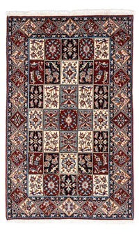 Alfombra persa - Keshan - 157 x 95 cm - rojo oscuro