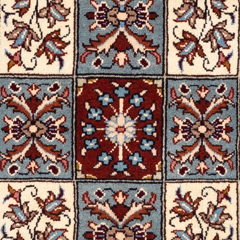 Alfombra persa - Keshan - 157 x 95 cm - rojo oscuro
