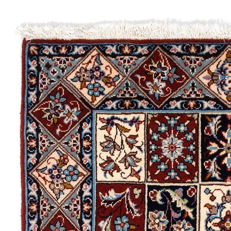 Alfombra persa - Keshan - 157 x 95 cm - rojo oscuro