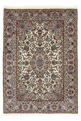Alfombra persa - Keshan - 143 x 98 cm - beige