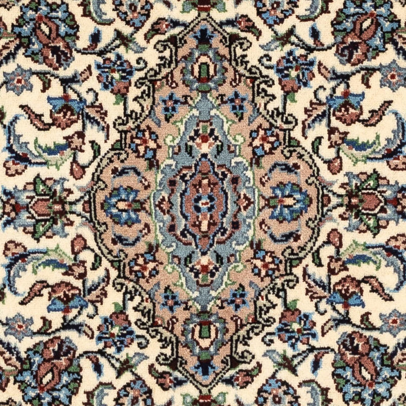 Alfombra persa - Keshan - 143 x 98 cm - beige