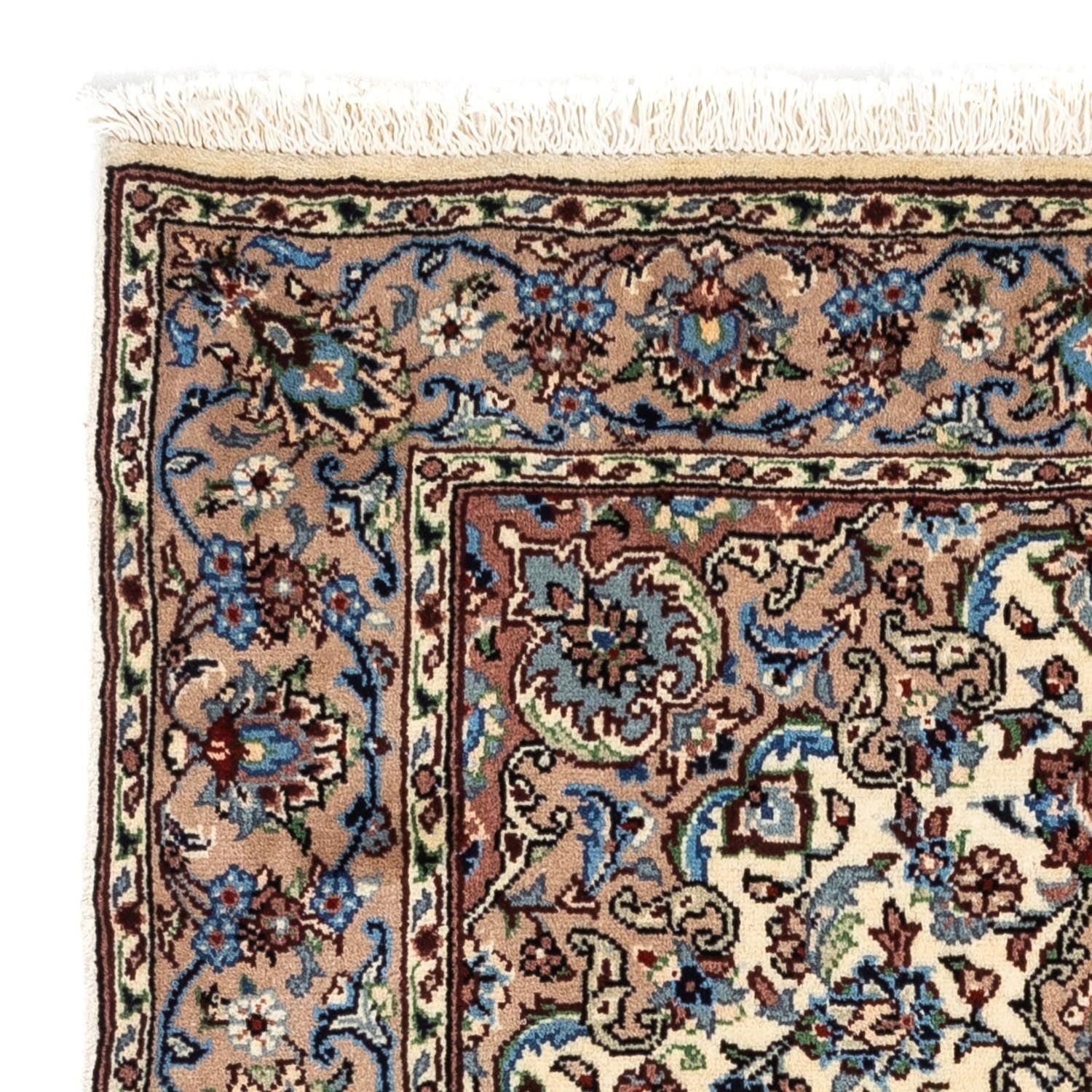 Alfombra persa - Keshan - 143 x 98 cm - beige