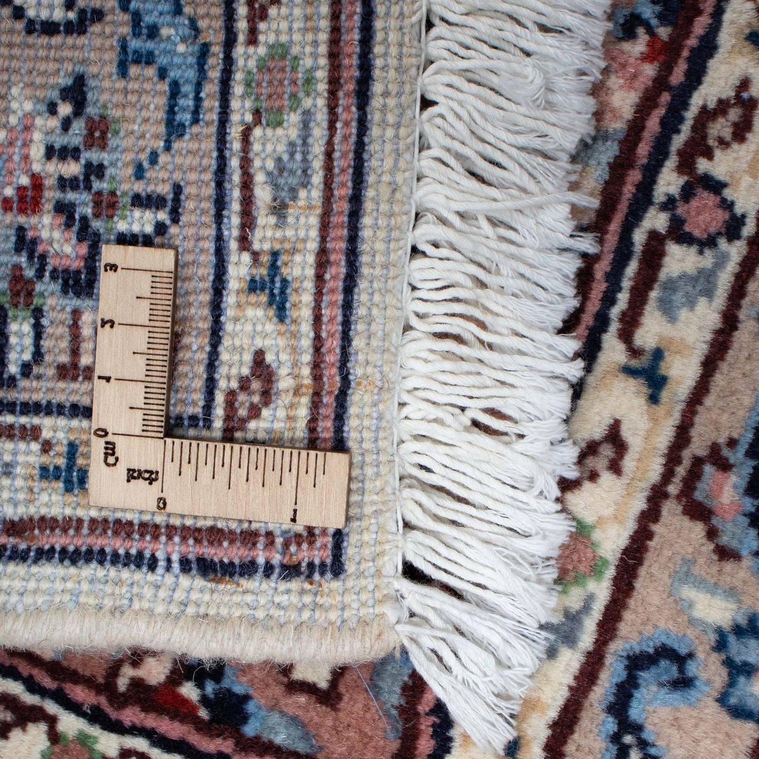 Alfombra persa - Keshan - 153 x 98 cm - beige