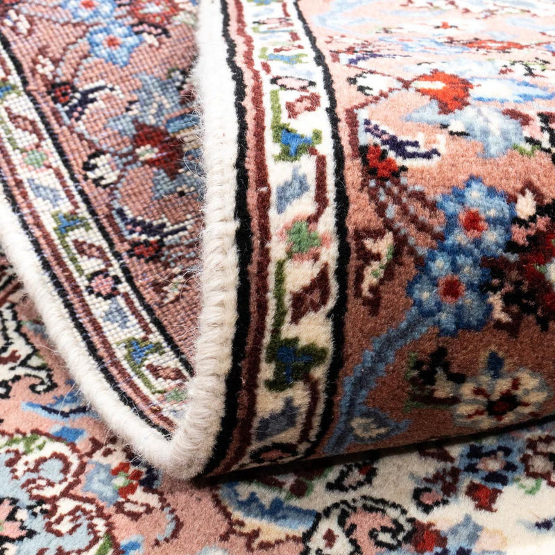 Alfombra persa - Keshan - 142 x 99 cm - beige
