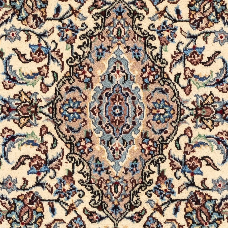 Alfombra persa - Keshan - 148 x 97 cm - beige