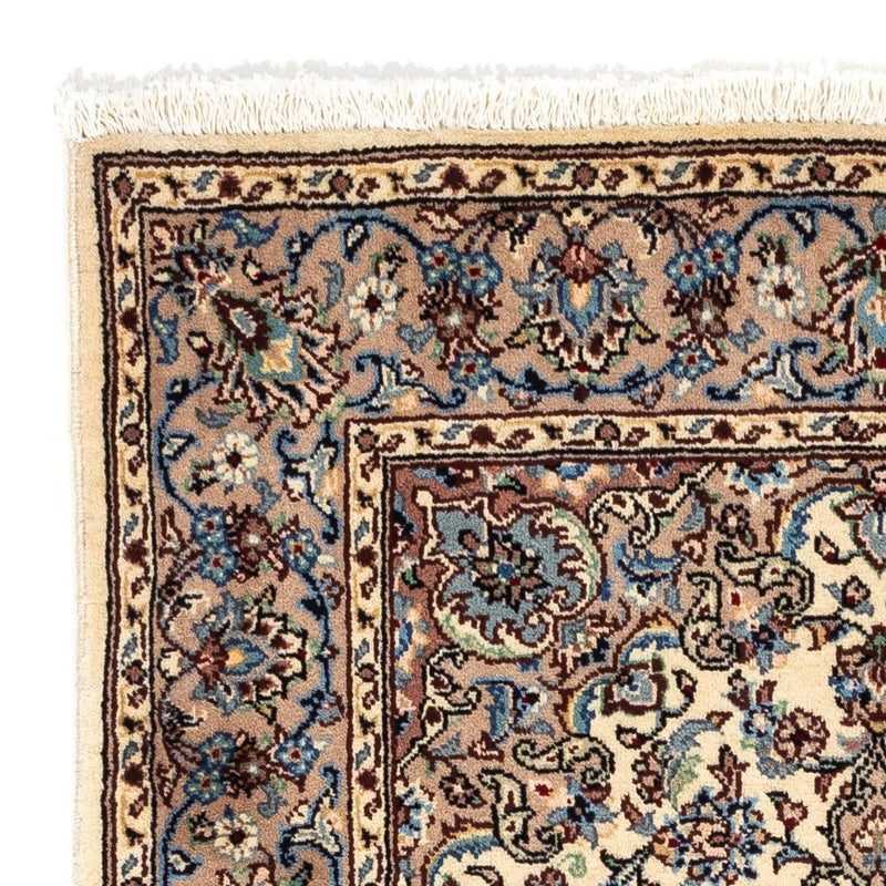 Alfombra persa - Keshan - 148 x 97 cm - beige