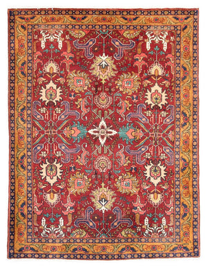 Alfombra persa - Nómada - 189 x 143 cm - rojo