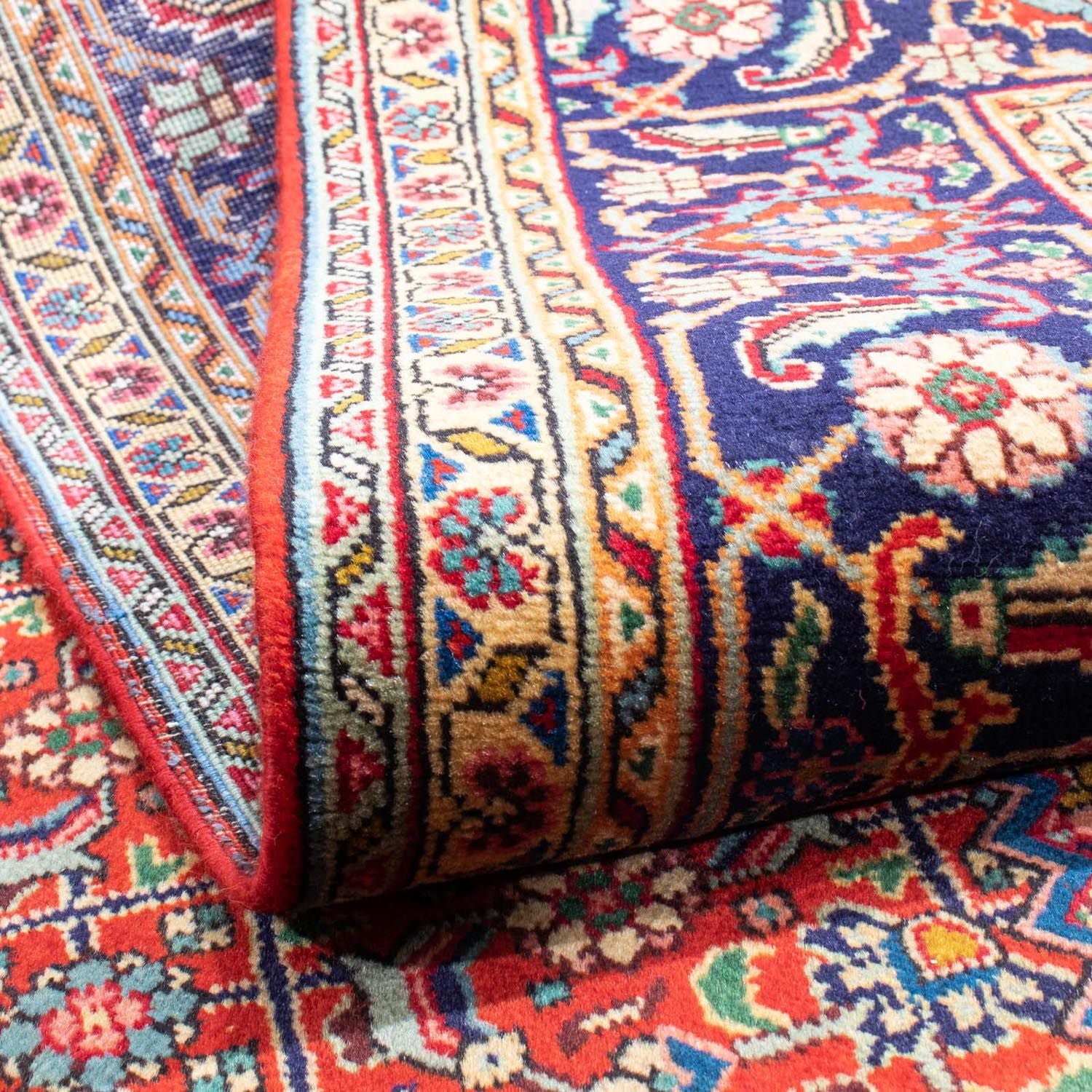 Alfombra persa - Tabriz - 297 x 208 cm - rojo