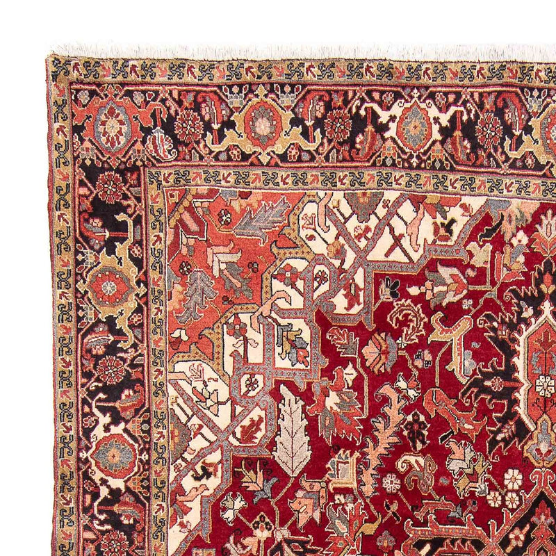 Alfombra persa - Nómada - 334 x 265 cm - rojo oscuro