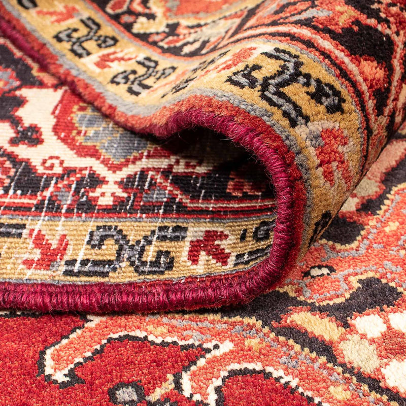 Alfombra persa - Nómada - 334 x 265 cm - rojo oscuro
