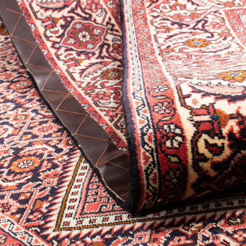 Alfombra persa - Bidjar - 243 x 167 cm - rojo oscuro