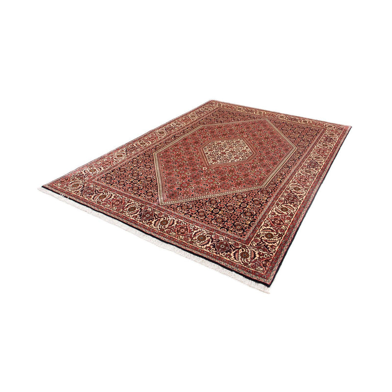 Alfombra persa - Bidjar - 243 x 167 cm - rojo oscuro