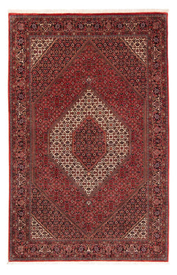 Alfombra persa - Bidjar - 232 x 153 cm - rojo