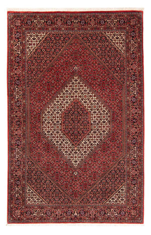 Alfombra persa - Bidjar - 232 x 153 cm - rojo
