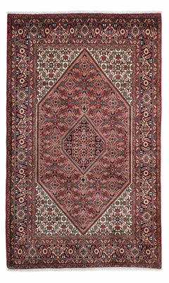 Alfombra persa - Bidjar - 222 x 136 cm - azul oscuro