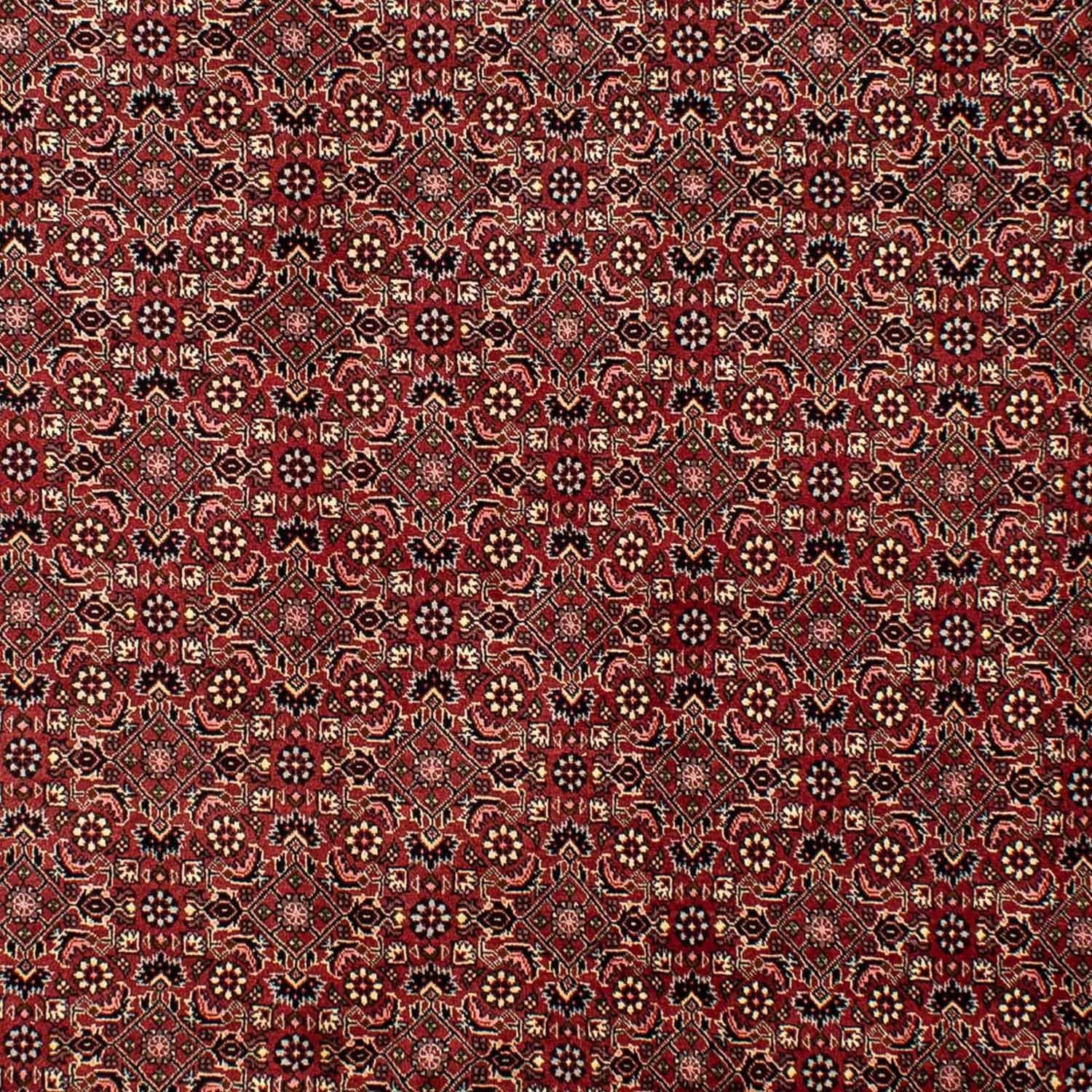 Alfombra persa - Bidjar - 290 x 195 cm - rojo oscuro