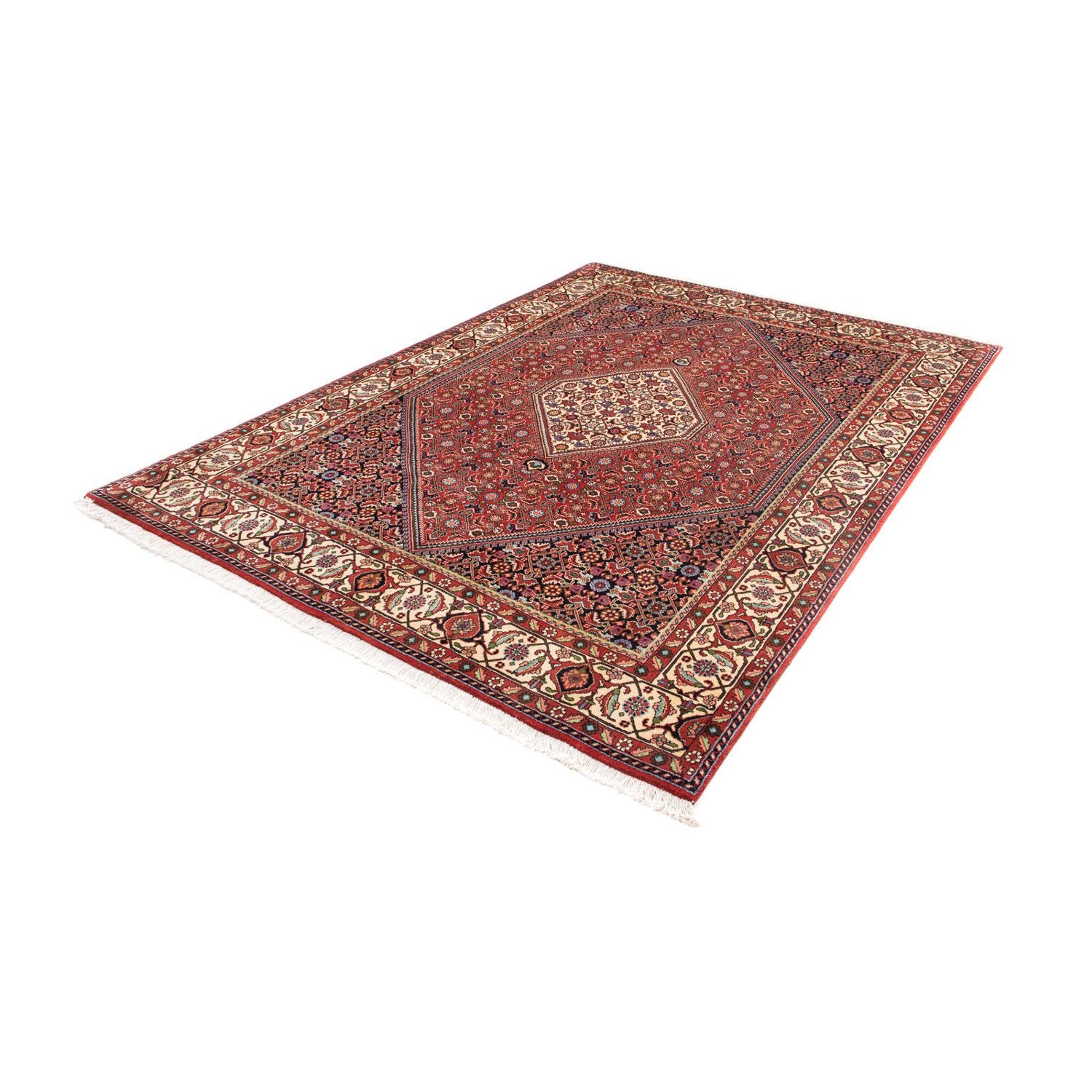 Alfombra persa - Bidjar - 240 x 173 cm - rojo