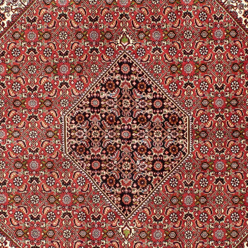 Alfombra persa - Bidjar - 250 x 175 cm - rojo claro