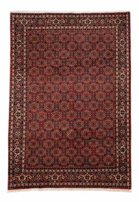 Alfombra persa - Bidjar - 284 x 200 cm - rojo oscuro