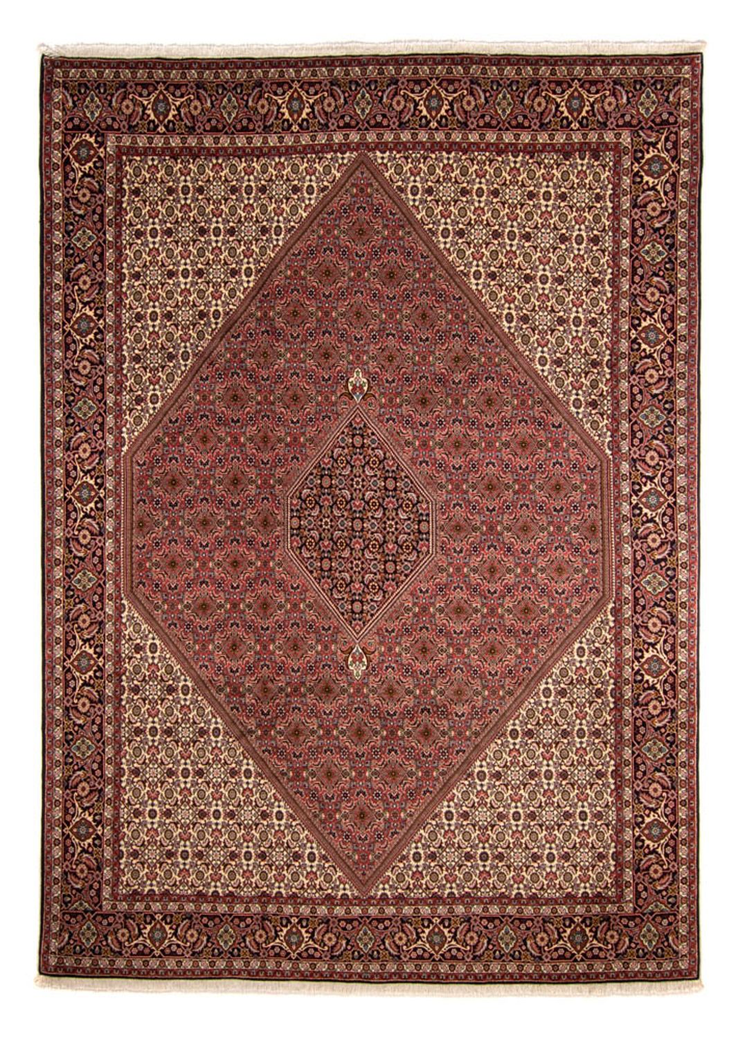 Alfombra persa - Bidjar - 350 x 245 cm - marrón