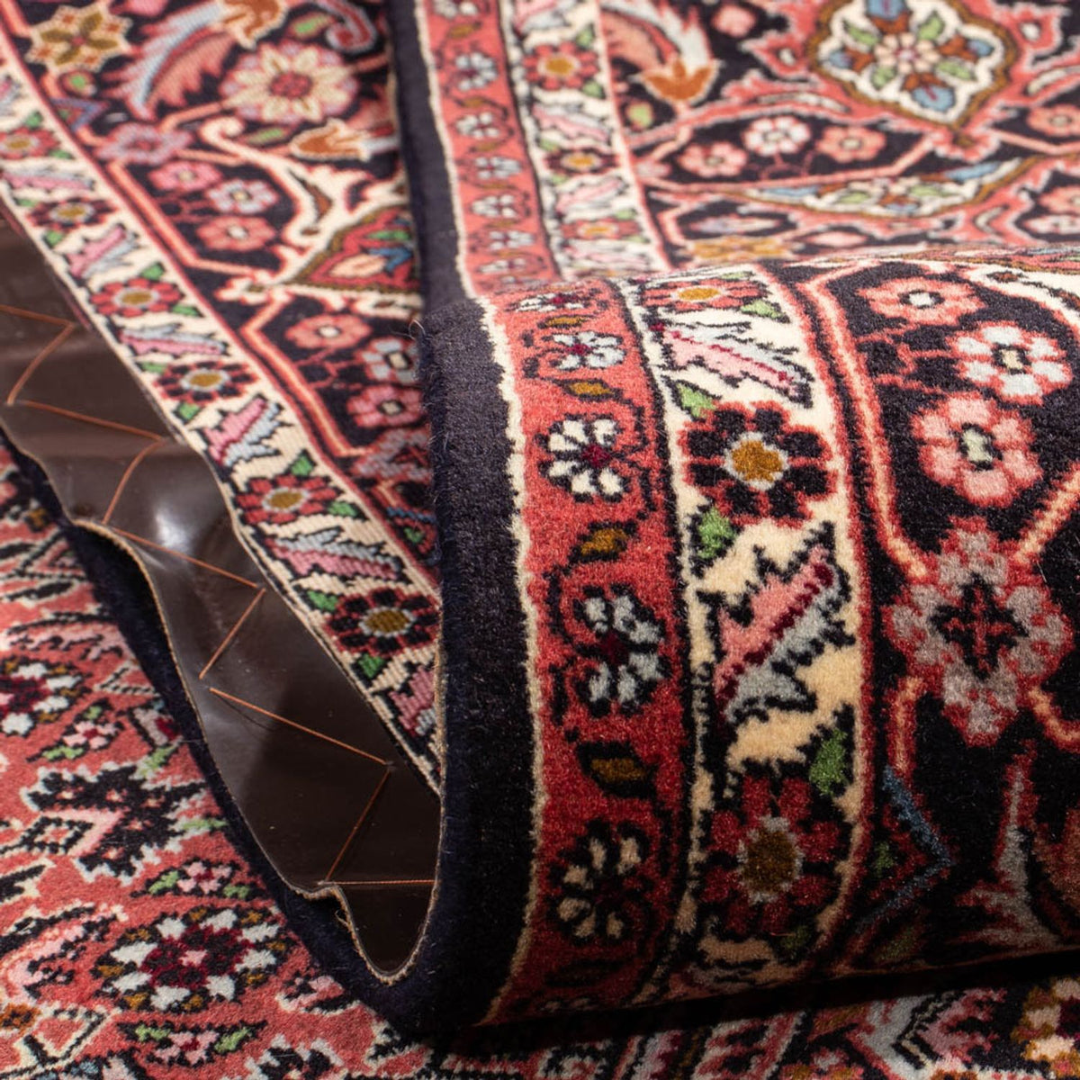 Alfombra persa - Bidjar - 350 x 245 cm - marrón