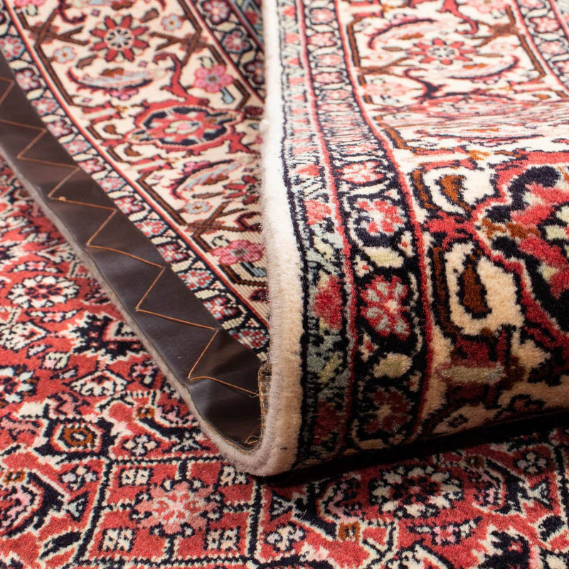 Alfombra persa - Bidjar - 305 x 198 cm - rojo oscuro