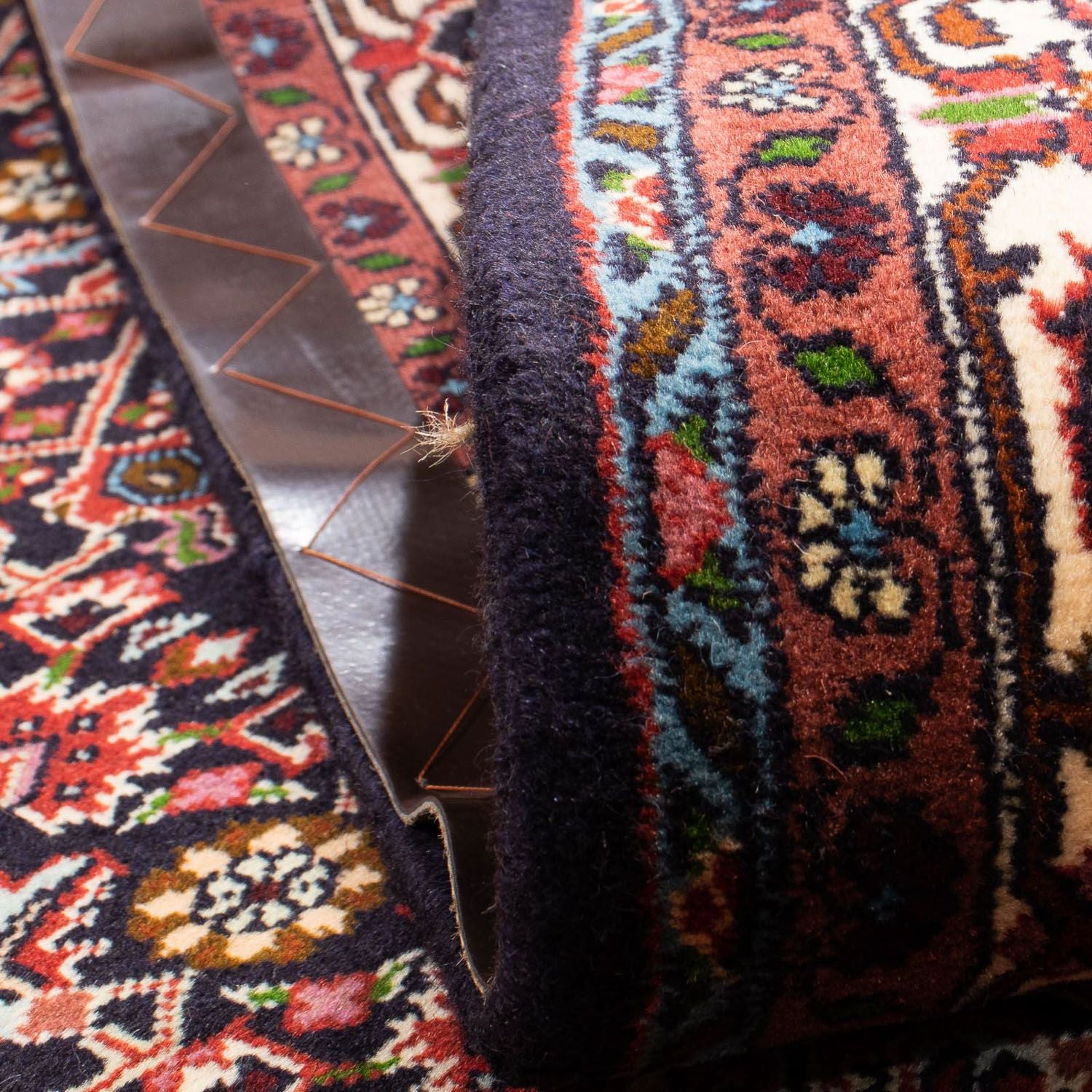 Alfombra persa - Bidjar - 250 x 173 cm - marrón